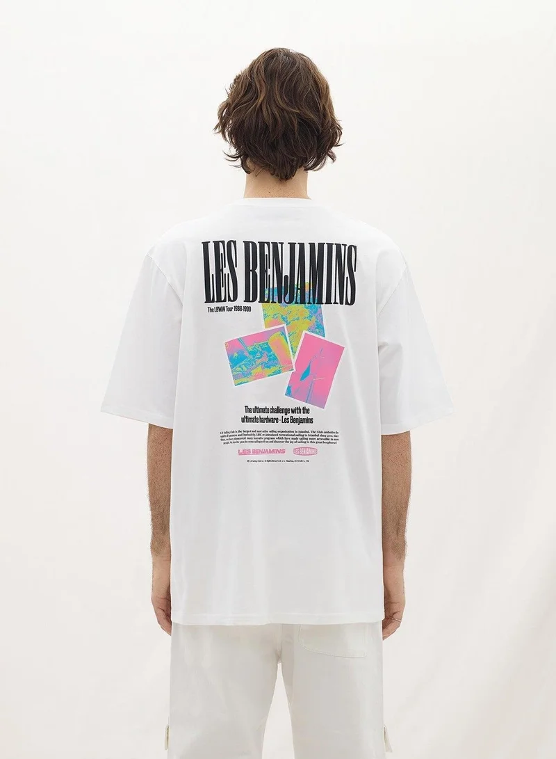 ليس بنجامنز OVERSIZED TEE 025