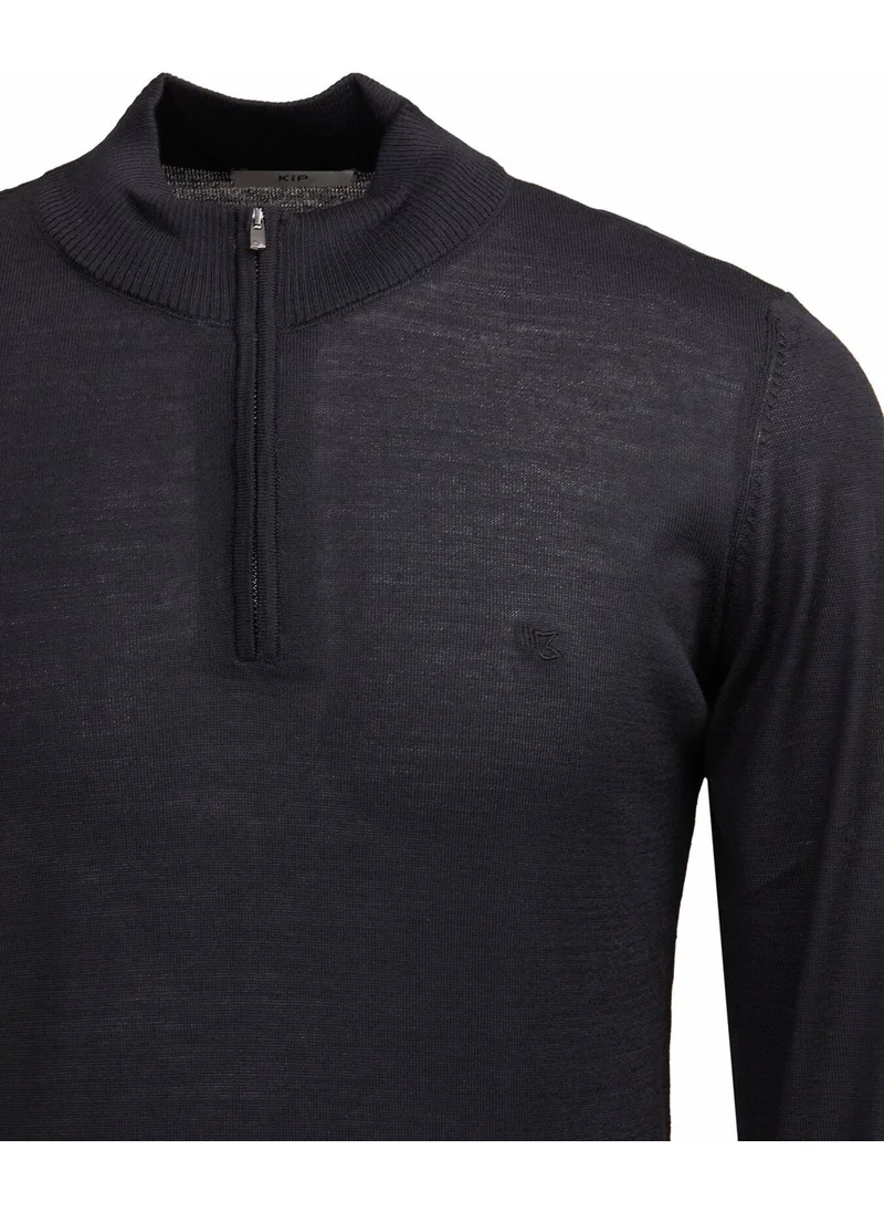 كيب Black Half Turtleneck Wool Blend Knitwear
