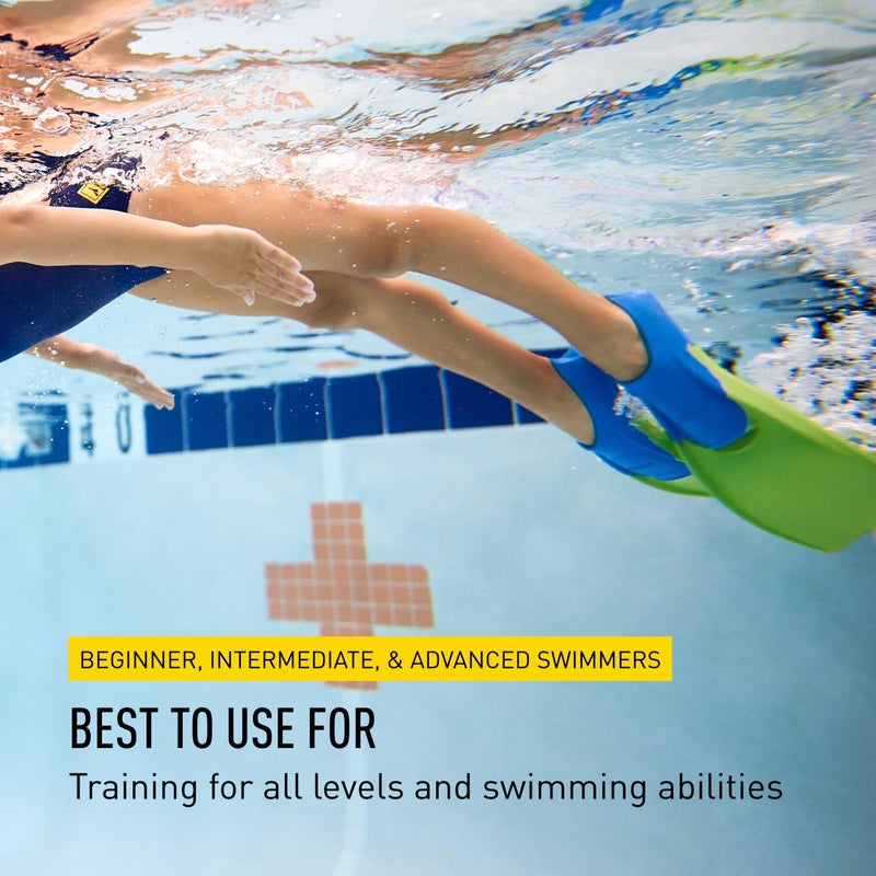 FINIS Long Floating Fins , Blue/Orange, XXS (Jr. 11-1) (1.05.037.02) - Image 5