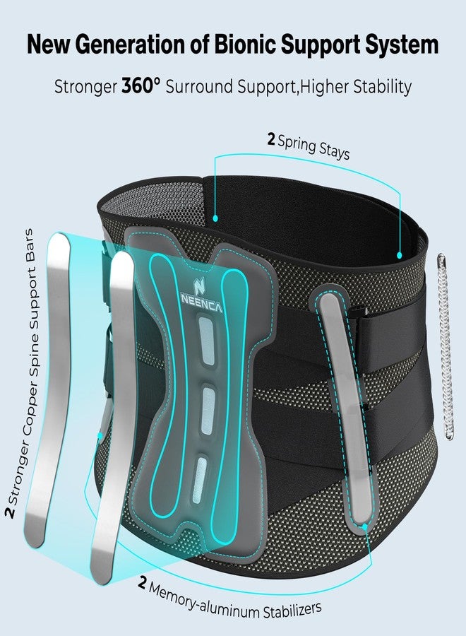 NEENCA professional back brace, lumbar support. HY008-US-S - Image 3