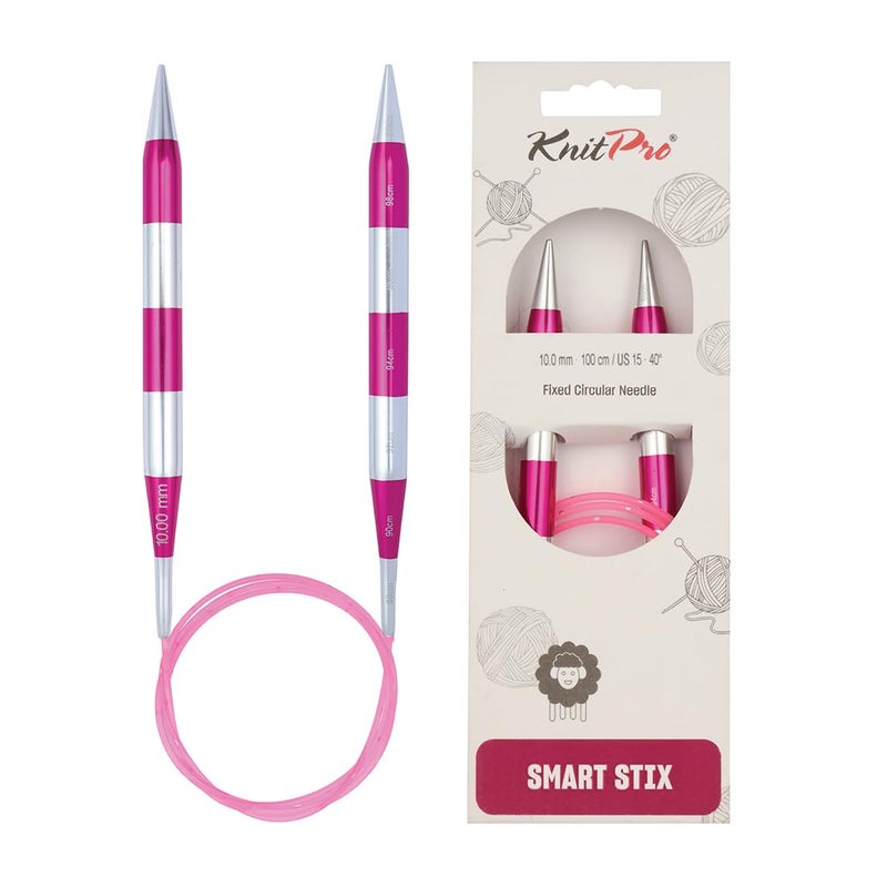 KnitPro Smartstix Fixed Circular Needles 40 100cm  1000mm