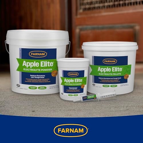 Farnam Apple Elite Electrolyte Paste Supplement for Horses, Replaces Vital Minerals, Encourages Hydration, No Added Sugar, 60 cc syringe - Image 5