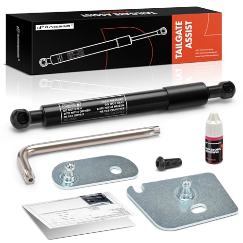 A-Premium دعامات مساعد فتح صندوق السيارة A-Premium متوافقة مع فورد F-150 2015-2025 (2022-2025 تناسب طراز Fleetside) ملحقات رفع صندوق السيارة، كابينة Crew/Extended/Standard بيك أب - Image 1