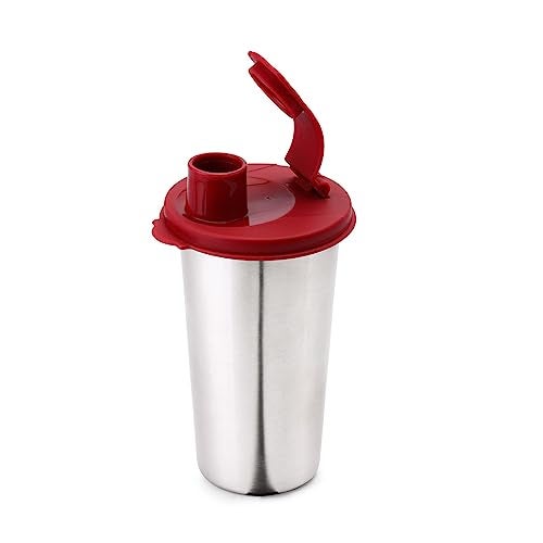 SOPL-OLIVEWARE Oliveware Fancy Stainless Steel Tumbler, Leak Proof & Dishwasher Safe, BPA Free Airtight Lid | 400 ML - (Maroon) - Image 5