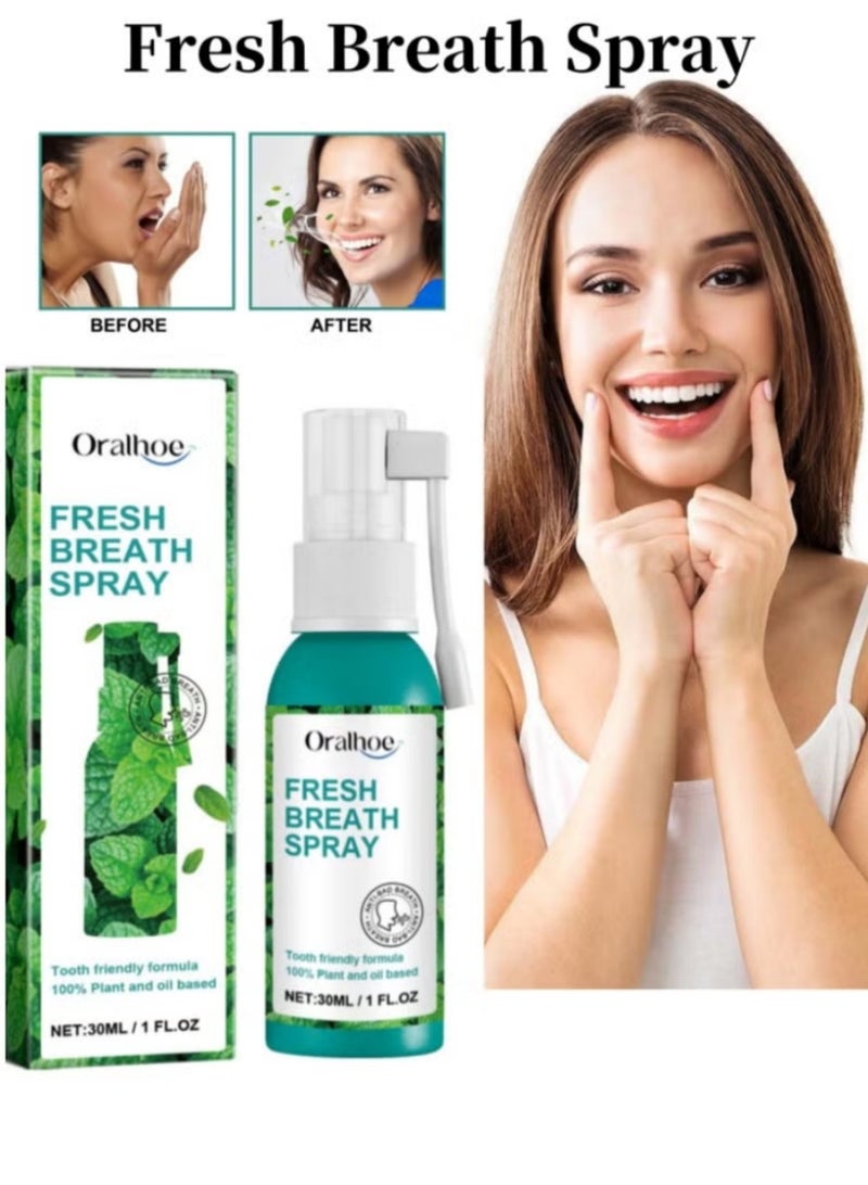 أورالحوي بخاخ عذب للنفس: تركيبة نباتية مصممة للعناية المستدامة بصحة الفم - Image 2