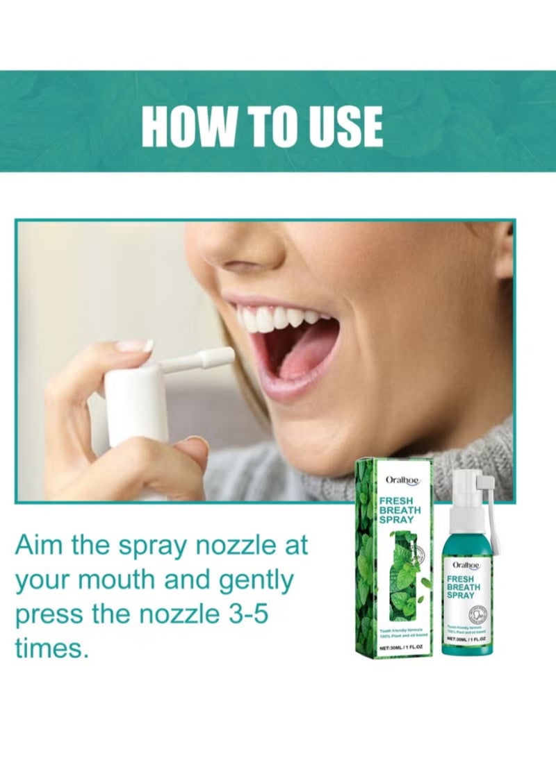 أورالحوي بخاخ عذب للنفس: تركيبة نباتية مصممة للعناية المستدامة بصحة الفم - Image 3