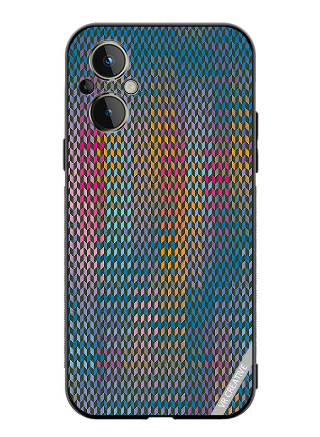 VR CREATIVE Protective Case Cover For OnePlus Nord N20 5G Abstract Design Multicolour - Image 1