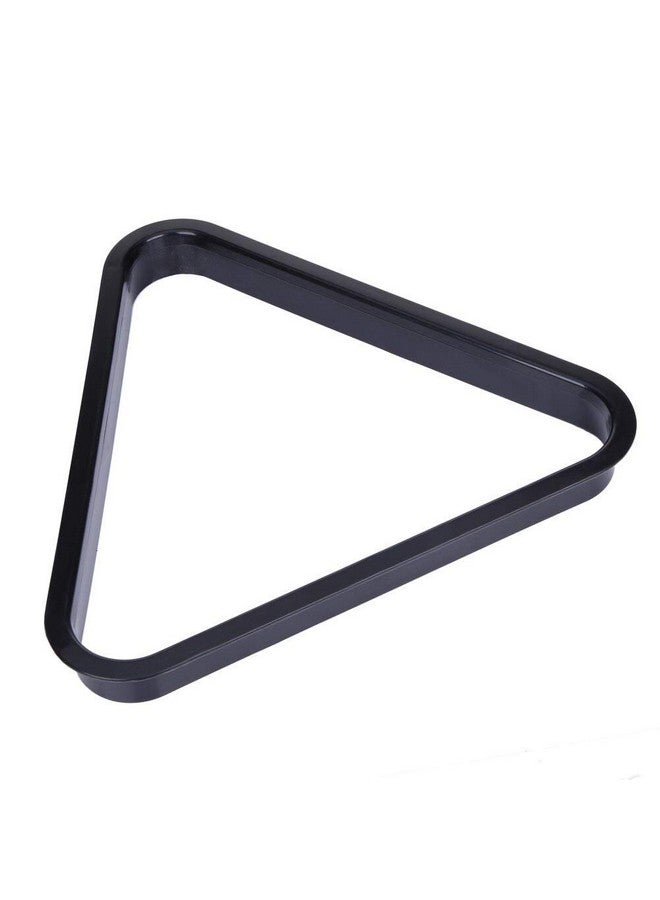 JBB مثلث طاولة البلياردو والسنوكر بإطار بلاستيكي باللون الأسود - Image 4