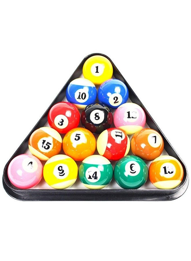 JBB مثلث طاولة البلياردو والسنوكر بإطار بلاستيكي باللون الأسود - Image 2