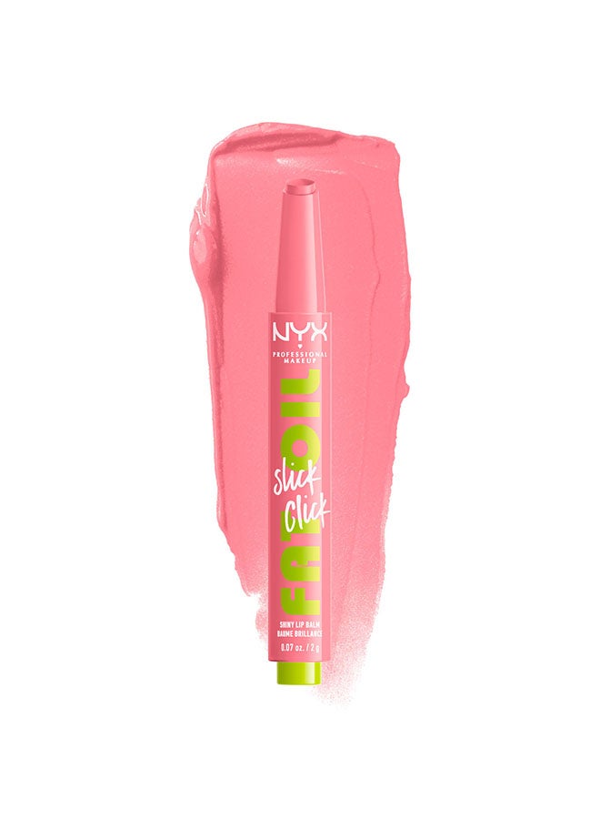 NYX PROFESSIONAL MAKEUP بلسم الشفاه اللامع من فات أويل سليك كليك - كلاوت - Image 1