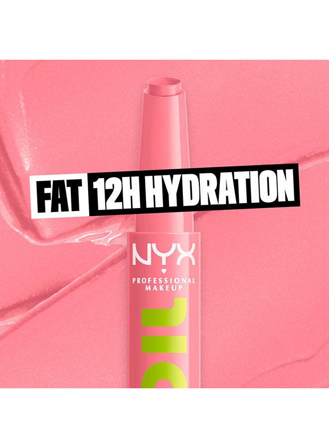 NYX PROFESSIONAL MAKEUP بلسم الشفاه اللامع من فات أويل سليك كليك - كلاوت - Image 5