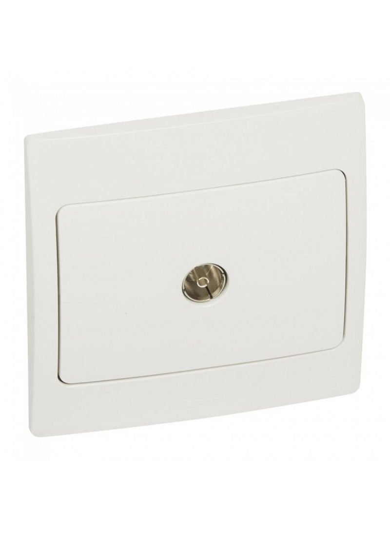 Legrand TV socket Mallia female terminal socket white  - Image 1