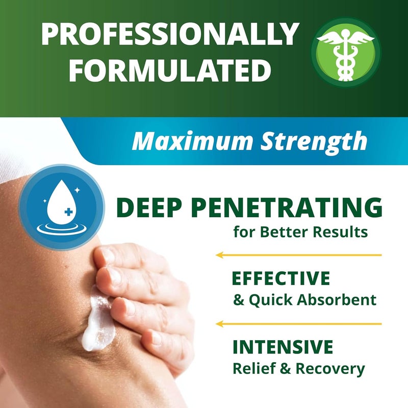 OWELL NATURALS Pain Relief Ointment14 oz All Natural Oil Based Fast Acting Formula for Joint Muscle Discomfort LongLasting Soothing Balm for Sore Muscles Stiffness - Image 5