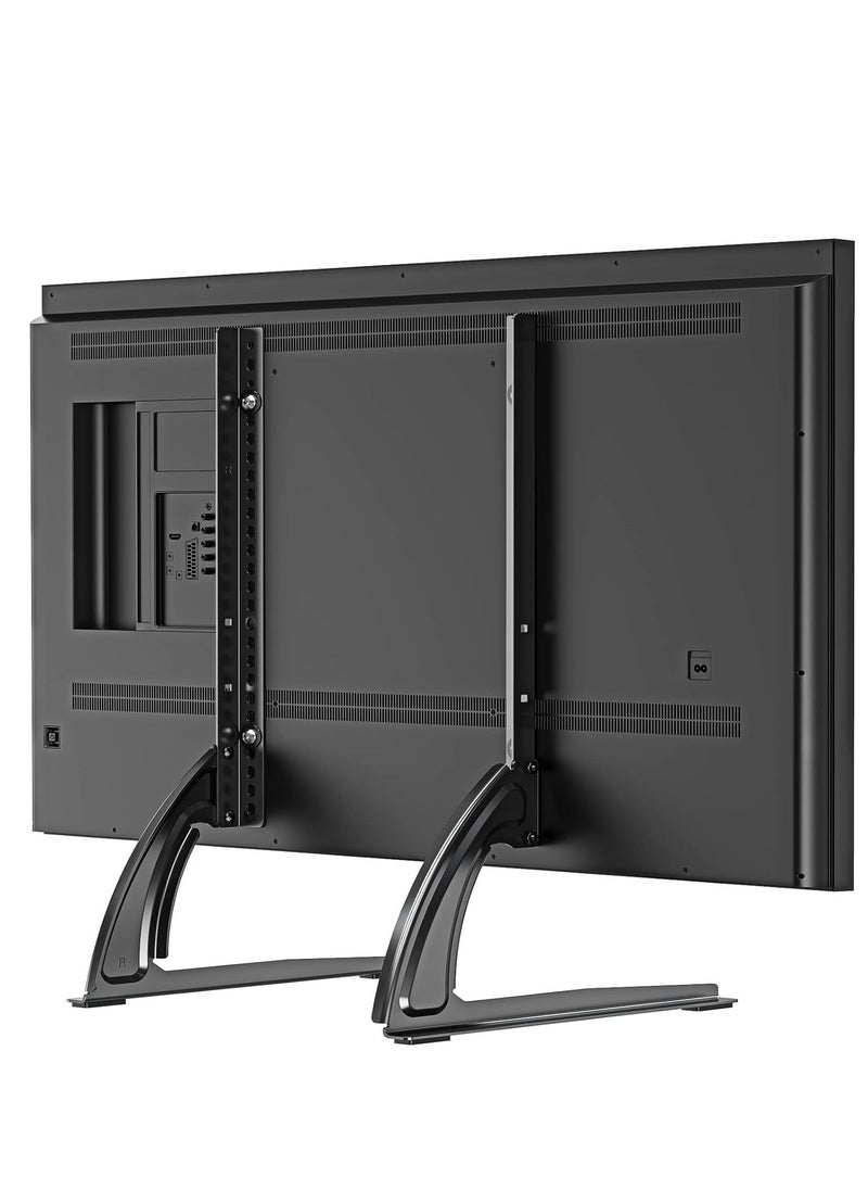 ELTRAZONE Universal Table Top TV Stand for 27-55 Inch TVs – Adjustable Height, Sturdy Base for LCD/LED/Plasma Screens, Holds Up to 88 lbs, VESA 800x400mm Compatible – Durable & Space-Saving TV Stand  - Image 1