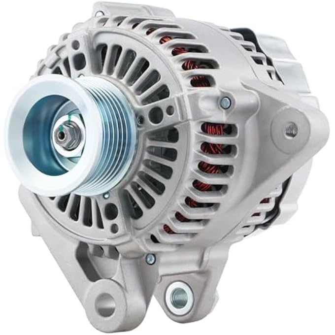 BDELI New Alternator Compatible with 2002 2003 Toyota Camry 02 03 Solara 2.4L, 2001-2005 RAV4 Base 2.0L 2.4L, 2005 RAV4 L Sport Manual Trans, 13958N 102211-2120 27060-0H010 400-52105 - Image 1