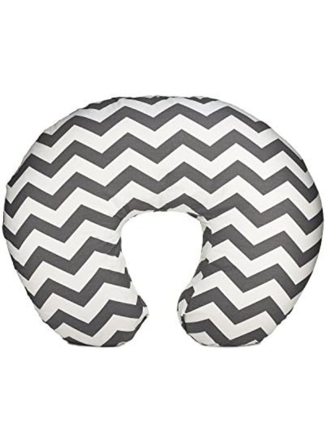 Moro Moro Premium Nursing Pillow Cover | Slipcover For Breastfeeding Pillows | Fits Boppy Pillows | Chevron Patterned - Image 3