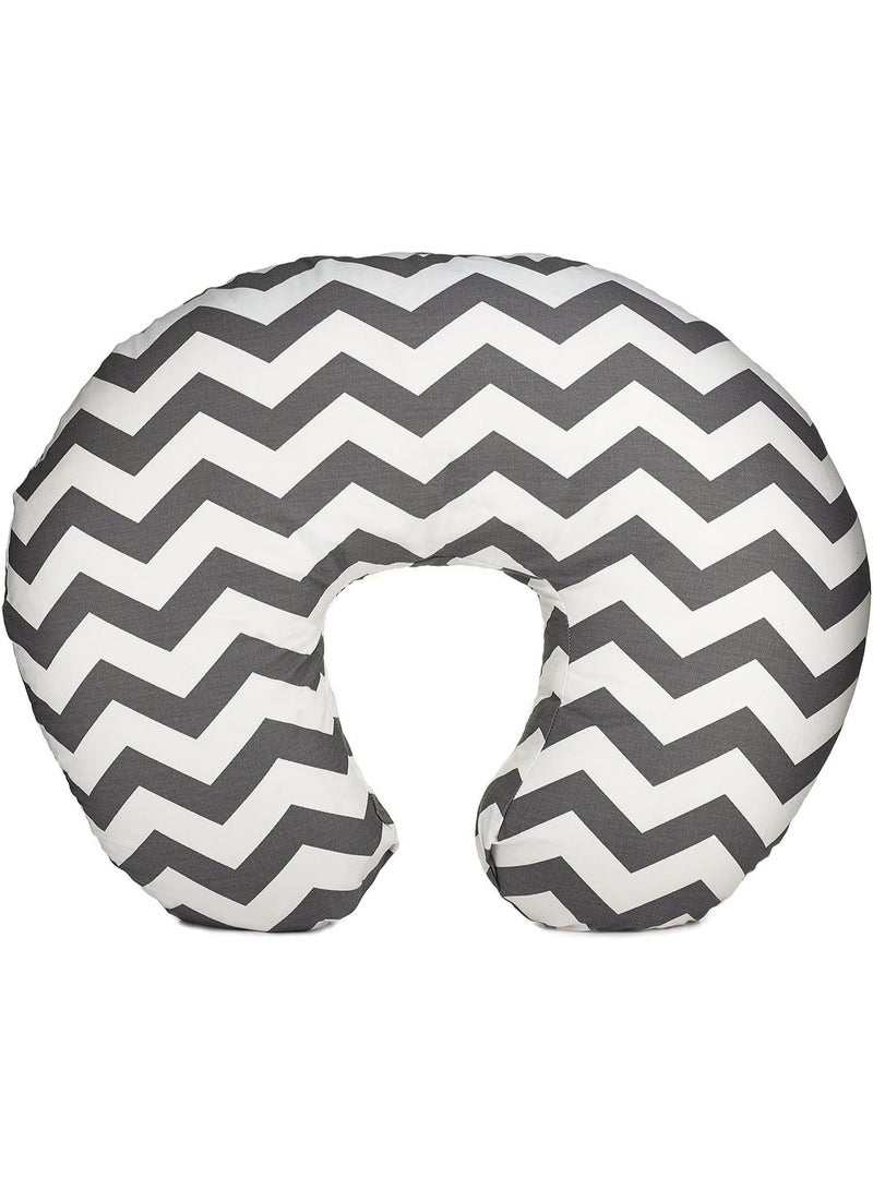 Moro Moro Premium Nursing Pillow Cover | Slipcover For Breastfeeding Pillows | Fits Boppy Pillows | Chevron Patterned - Image 4