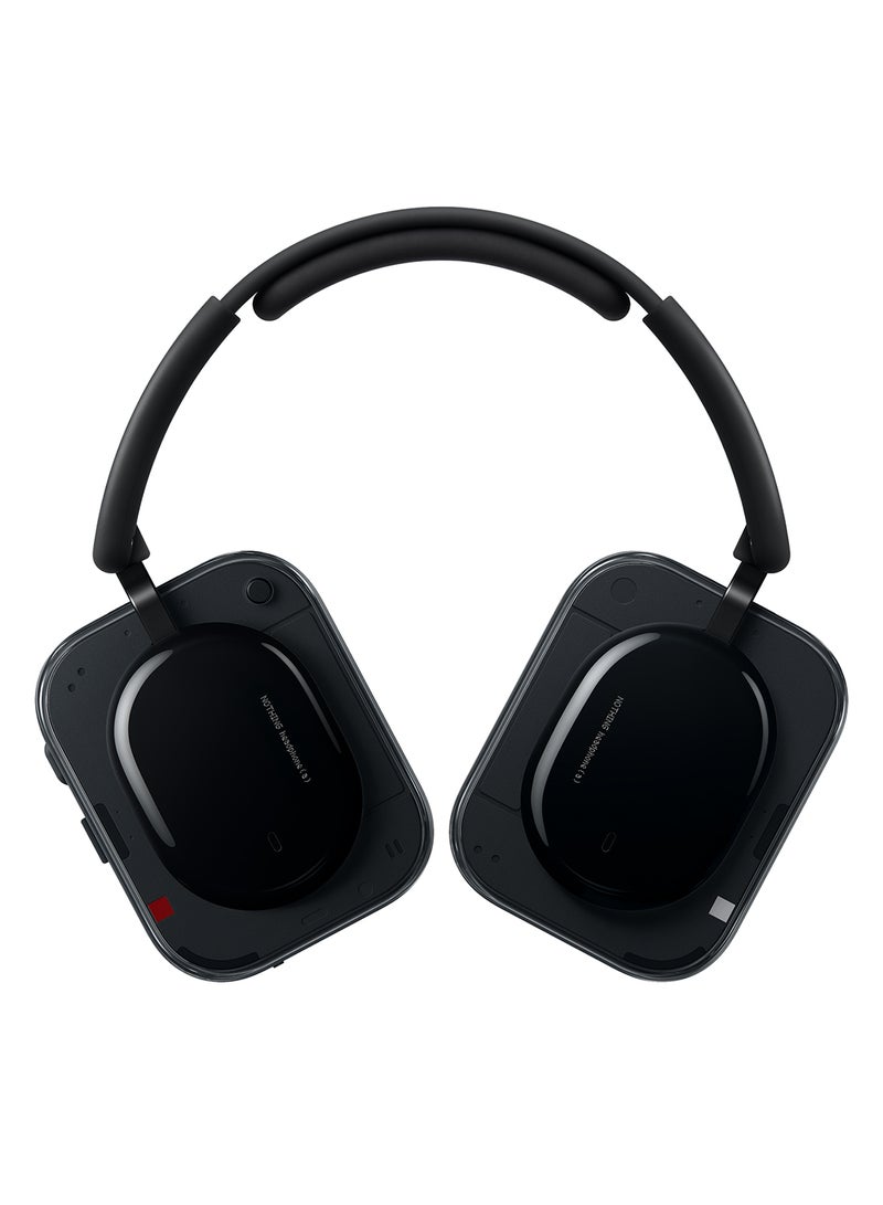 Nothing Headphone (a) Wireless Over Ear Headphones with Active Noise Cancelling, Up to 135 Hours of Battery Life, Hi-Res, LDAC, Tactile Controls - Black black - Image 1