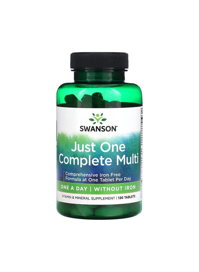 Just One Complete Multi, 130 Tablets
