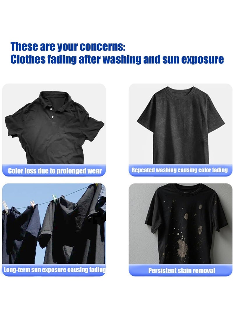 Black & Fibre Refresh 3 In 1, Cares For Fibres, Restores Blacks, Protects From Fading, Clothes Dyes, Machine Blackening Sheets, 10 Sheets - Image 3