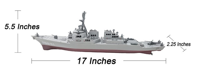 Toy Essentials 17 Inch Battleship Destroyer - Image 2