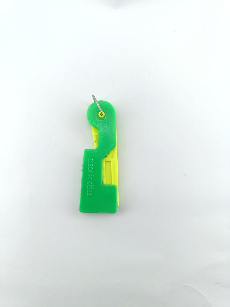 advancedestore (Pack of 2) Crafts Plastic Press and Needle Threader Device-Automatic Needle Threading Device(Multi Colour) - Image 3