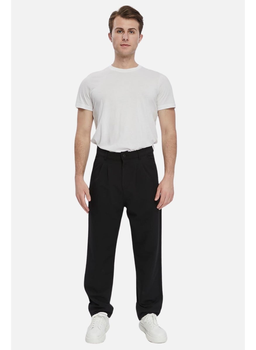 Cedy Denim - بنطال تشينو واسع مطوي بخصر مرتفع للرجال من Cedy Denim C358 - Image 1