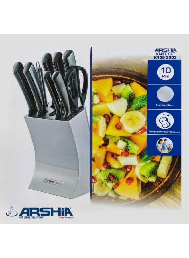 Arshia Titanium Steel Flatware Set 10pcs - Image 1