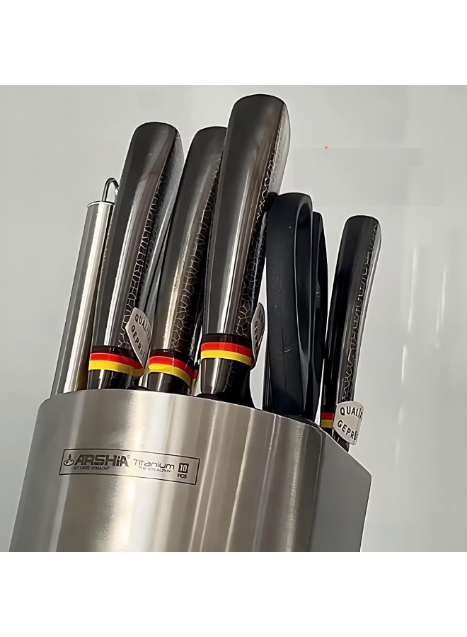 Arshia Titanium Steel Flatware Set 10pcs - Image 2