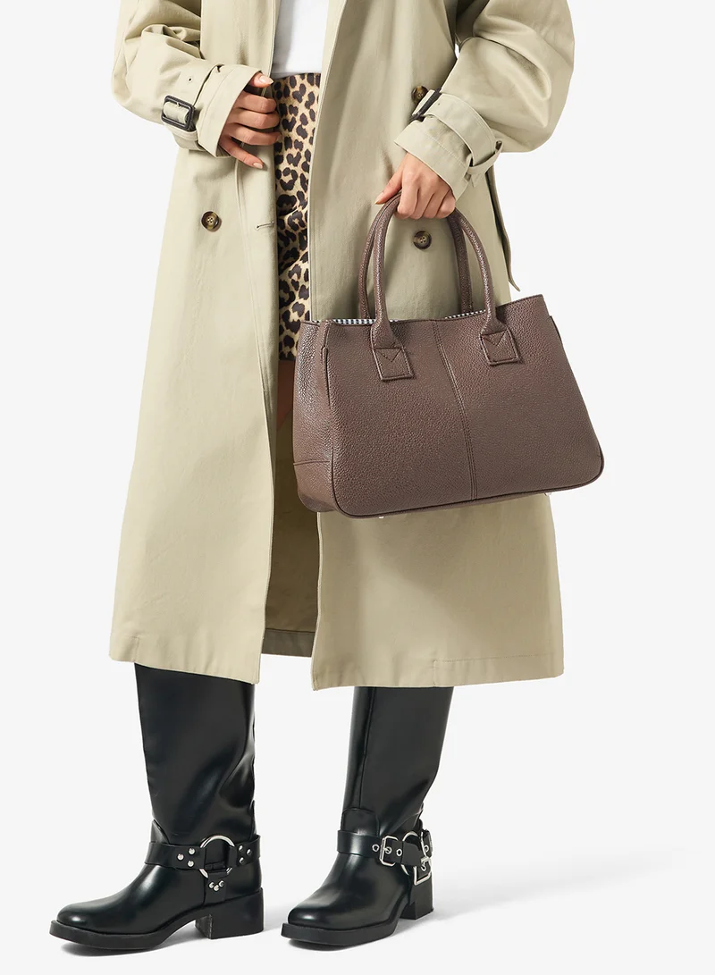 Ella Brown classic satchel with top handle for Women | Best Price UAE
