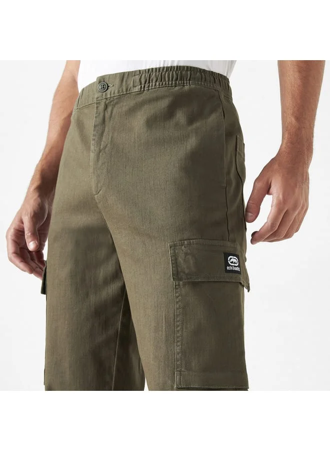 Ecko Unltd. Ecko Unltd Solid Cargo Pants with Pockets