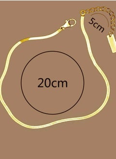 18k Gold Plated Anklet - pzsku/Z5D6BC3DB114FC019C2A5Z/45/_/1685914583/0bc6183c-74b4-4d79-ae2e-8a3902f8ba1f