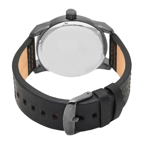 Daniel Klein Leather Analog Dial Men Watch -Dk11599-5, Band_Black - Image 4