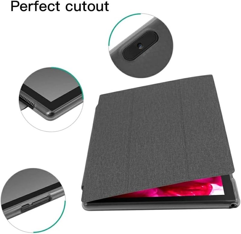 ZZB Tablet Case for ZB10 Computer Tablet, Stand Folio Cover for 10 inch ZB10 and YQ10S Tablets, PU Leather Slim Case Cover - Image 3