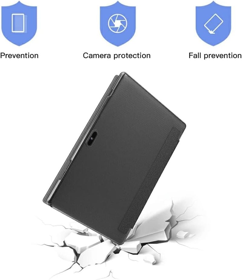 ZZB Tablet Case for ZB10 Computer Tablet, Stand Folio Cover for 10 inch ZB10 and YQ10S Tablets, PU Leather Slim Case Cover - Image 4
