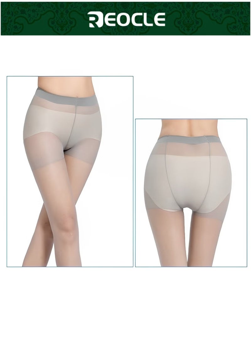 REOCLE Women's Sheer Tights Control Top Pantyhose Universal Stretch Anti-scratch Stockings Lightweight Comfortable Pantyhose  - Image 1