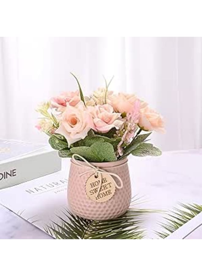 Generic Decorative Roses - High Quality Artificial Flowers in Ceramic Pots for Home and Special Events