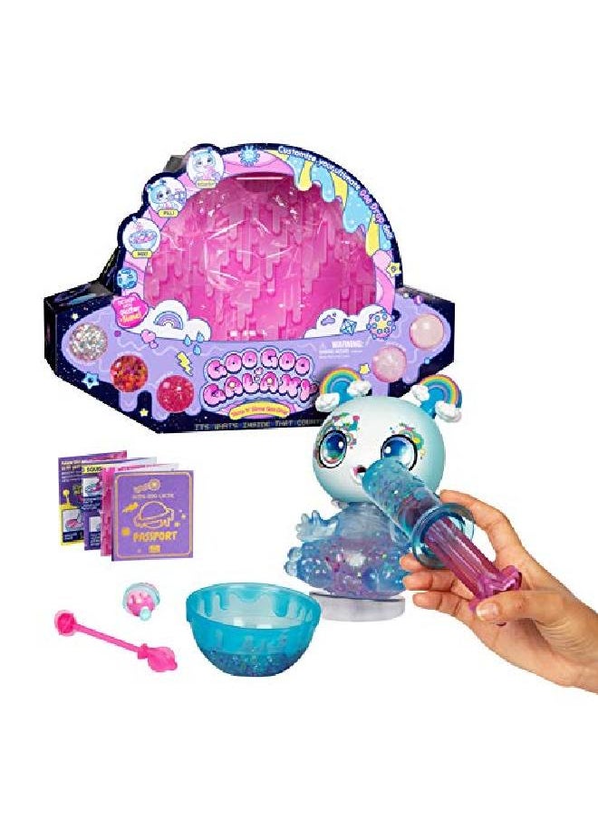 Goo Goo Galaxy - 8 Inch Doll Diy Slime & Glitter Kit Create Feed Fill & Refill Xl Doll - Image 1