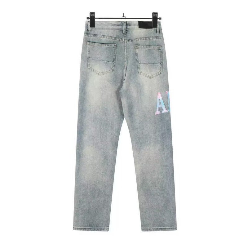 Unisex Casual Daily Denim Jeans - Image 3