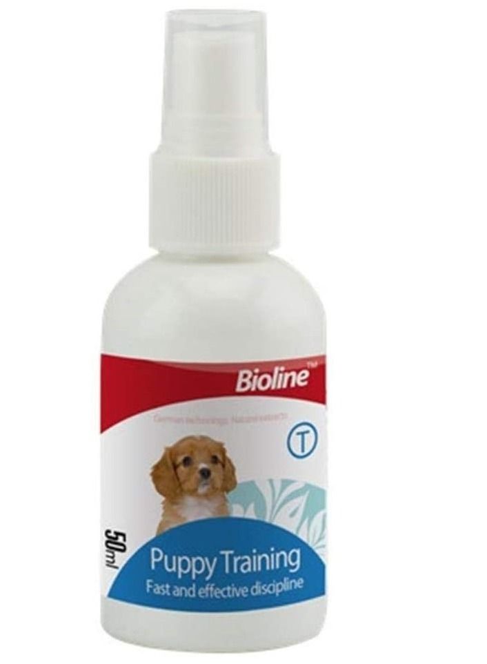 Bioline Puppy Training Spray 50ml