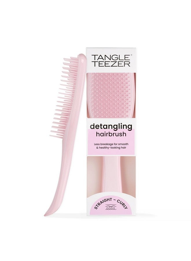 TANGLE TEEZER Ultimate Detangler Hairbrush For Wet & Dry Hair, Eliminates Knots & Reduces Breakage For All Hair Types, Millennial Pink - Image 1