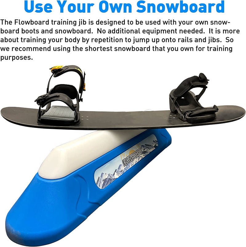 EasyGoProducts EASYGO PRODUCTS Flowboard â€“ The Snowboard Training Tool for Jibs and Rails â€“ 38â€ Long X 8â€ High â€“ Durable and Strong - Image 4