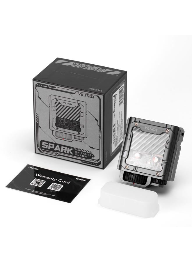VILTROX TTL Flash for Fujifilm, 1800mAh On Camera Flash for Fuji, 26W/s 5600K Small Flash for Camera, GN16 Mini Flash, 1s Recycle Time, with Softbox (Spark Z3-F, Gray) - Image 5