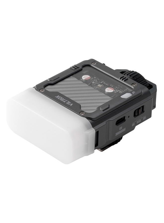 VILTROX TTL Flash for Fujifilm, 1800mAh On Camera Flash for Fuji, 26W/s 5600K Small Flash for Camera, GN16 Mini Flash, 1s Recycle Time, with Softbox (Spark Z3-F, Gray) - Image 1
