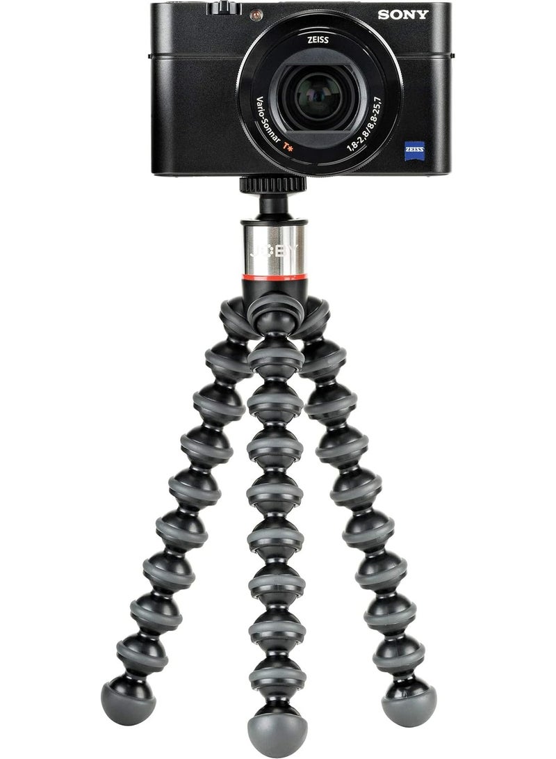 جوبي حامل ثلاثي القوائم JOBY GorillaPod 500: حامل ثلاثي القوائم صغير الحجم ومرن للكاميرات الصغيرة جدًا وكاميرات التصوير بزاوية 360 درجة والأجهزة الأخرى التي يصل وزنها إلى 500 جرام. - Image 5