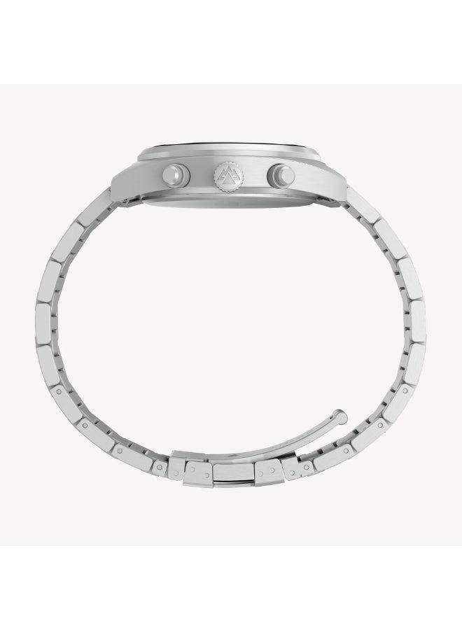 Timex Men's Stainless Steel Silver-Tone, Black Dial | TW2Y61200 - Image 5