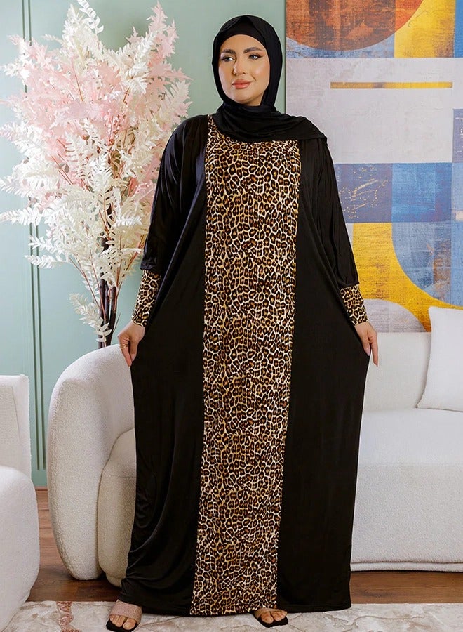 زمرد ثوب صلاة چيرسيه سعودي عملي مع غطاء الرأس من زمرد فاشون  - Image 2