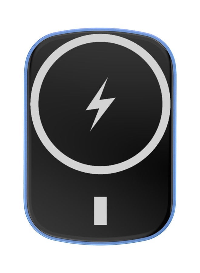 راكسوم باور بانك مغناطيسي 10000.0 مللي أمبير / ساعة لهاتف آيفون 12/12 برو/12 برو ماكس أزرق - Image 1