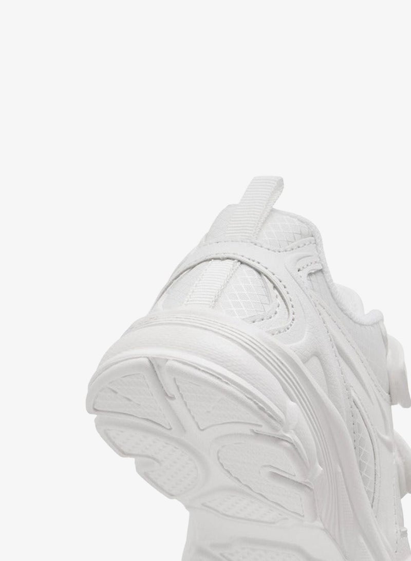 Dash Unisex Panelled School Shoes with Hook and Loop Closure - Image 5