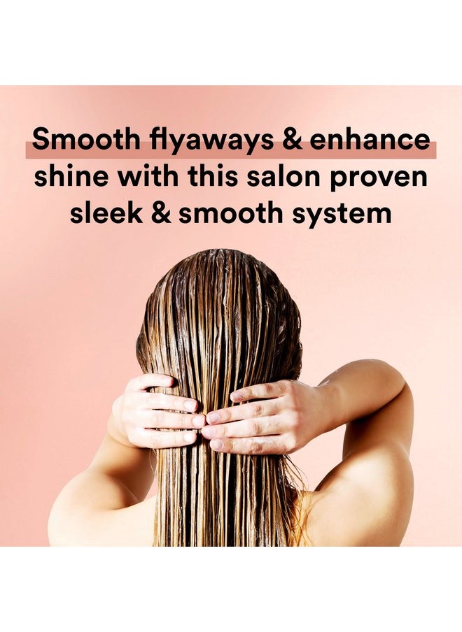 سواف بلسم Suave Silk Protein Infusion، أملس وناعم، للشعر الناعم والتحكم في التجعد، عبوة من 4 قطع، 28 أونصة  - Image 3